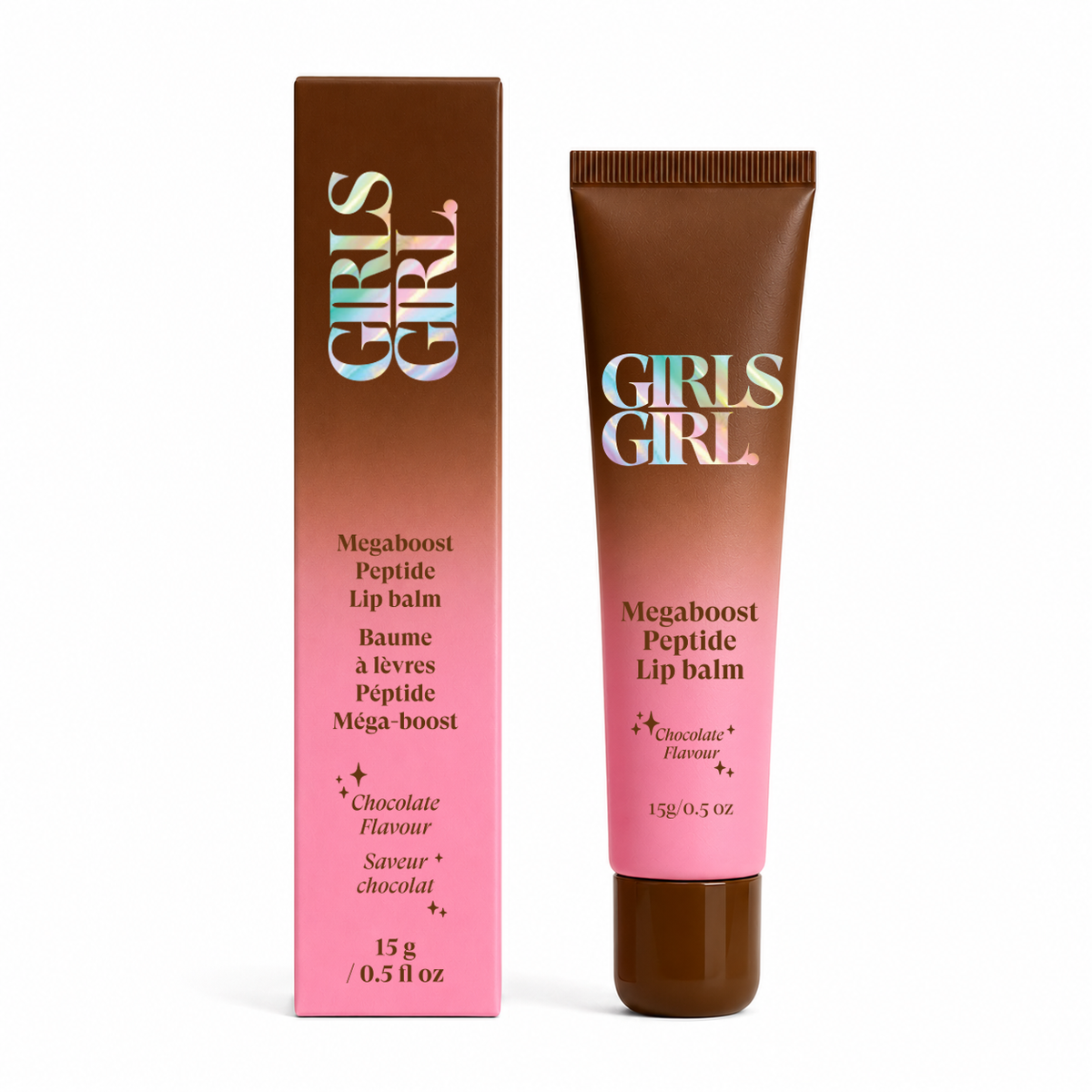 Megaboost Peptide Lip Balm - Chocolate