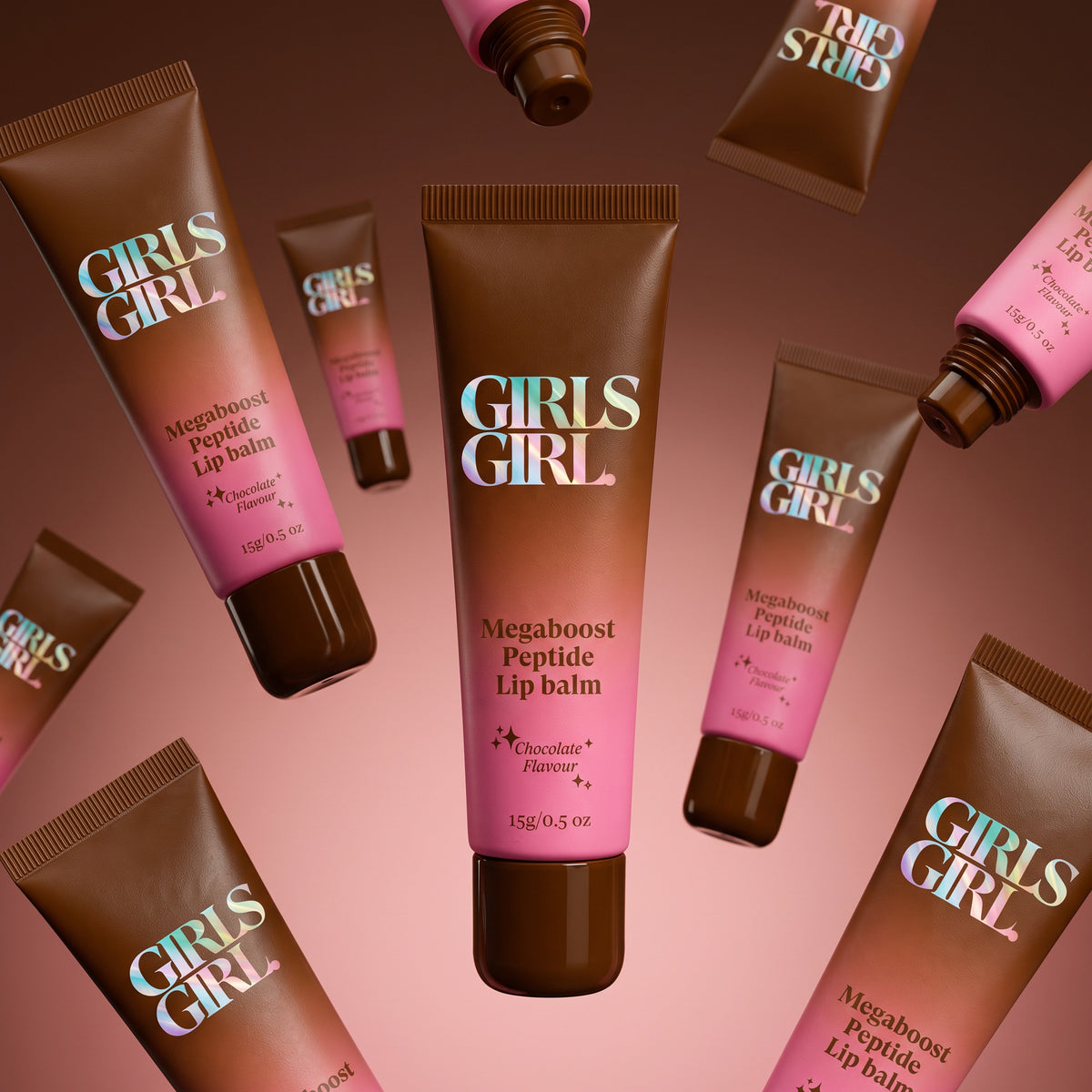 Megaboost Peptide Lip Balm - Chocolate